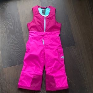 The Northface size 2T ski jumpsuit